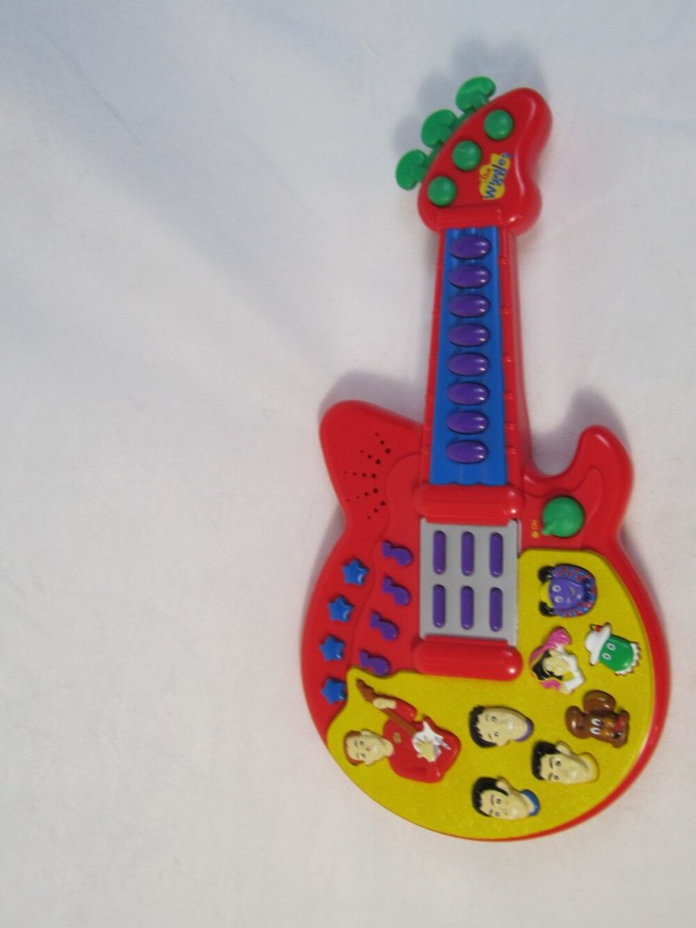 The Wiggles Red Guitar Musical Songs & Sounds Toy 2003 Spin Master
